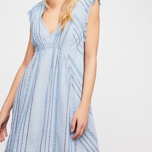 Free People Cactus Flower Mini Dress